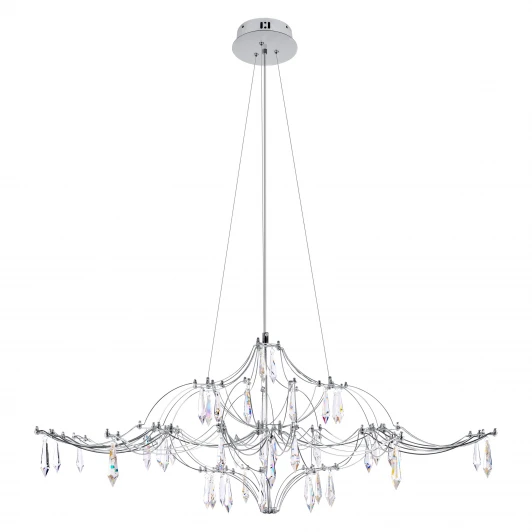 10587/1000 Silver Asfour Подвесная люстра светодиодная Loft It Mira 10587/1000 Silver Asfour