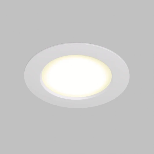 DK3046-WH Встраиваемый точечный светильник Denkirs DK3046/7/8/9 DK3046-WH (LED, 220V, круглые)