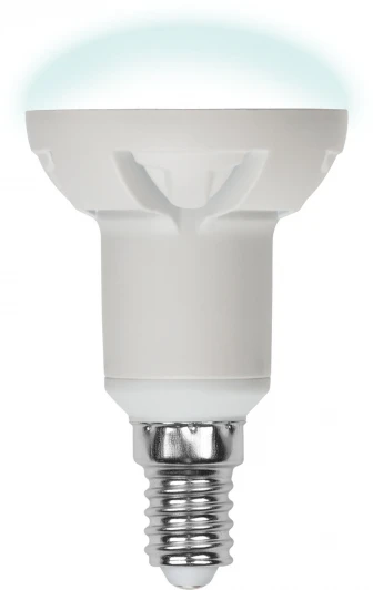 LED-R50-6W/NW/E14/FR PLP01WH картон Лампочка светодиодная Uniel LED-R50-6W/NW/E14/FR PLP01WH картон