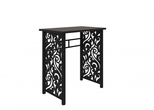 102282 Туалетный столик Пармин черный шагрень Форвард 102282