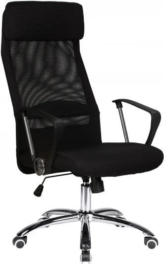 119B-LMR PIERCE, цвет чёрный Офисное кресло для персонала PIERCE (чёрный)