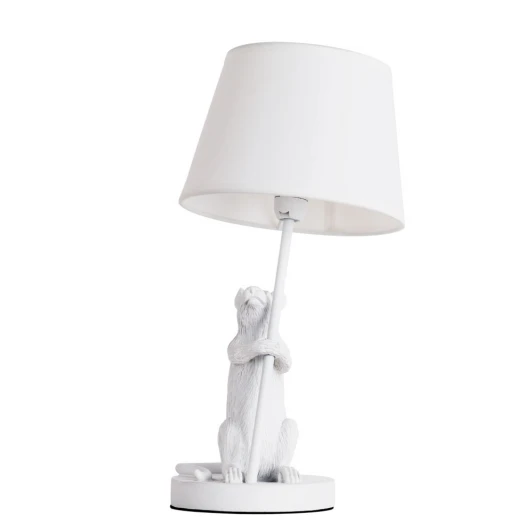 A4420LT-1WH Интерьерная настольная лампа Arte Lamp Gustav A4420LT-1WH (220V, животные)