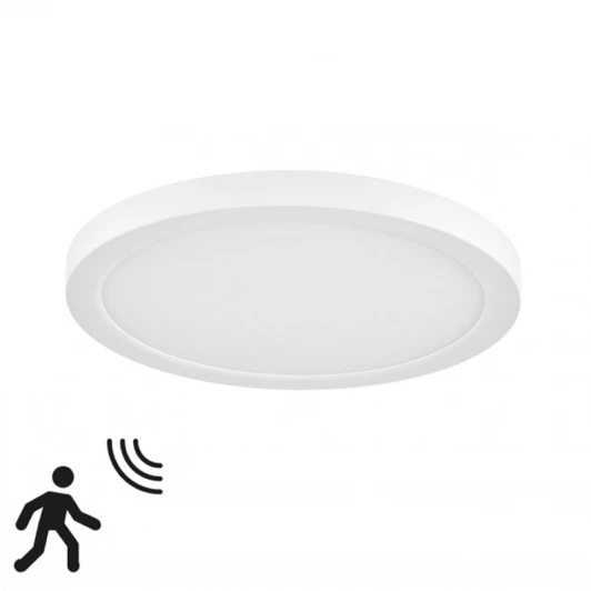 7790/18L Потолочный светильник встраиваемый Sonex Nebula White 7790/18L пластик/белый LED 18Вт 3000/4000/6500К D225 IP44 CCT/датчик движения