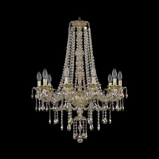 16115/10/240/h-86 G M801 Подвесная люстра Bohemia Ivele Crystal 16115/10/240/h-86 G M801