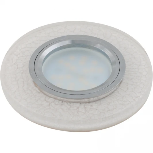 DLS-L104 GU5.3 CHROME/WHITE Встраиваемый точечный светильник Fametto Luciole DLS-L104 GU5.3 CHROME/WHITE