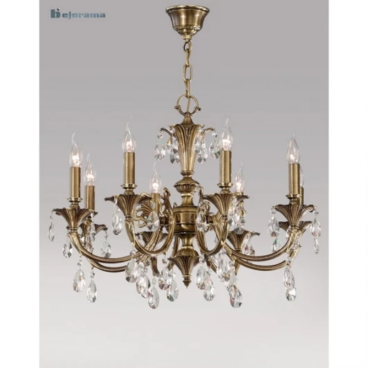 1599/8 Подвесная люстра Bejorama Michelle 1599/8 (220V, на цепи, подсвечник, свеча)