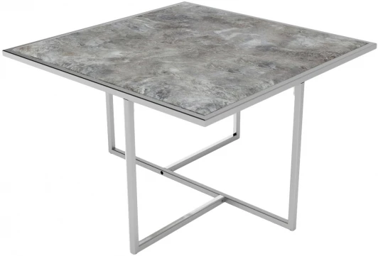 006327 Стол журнальный Амадео квадро верона/хром от фабрики Mebelik