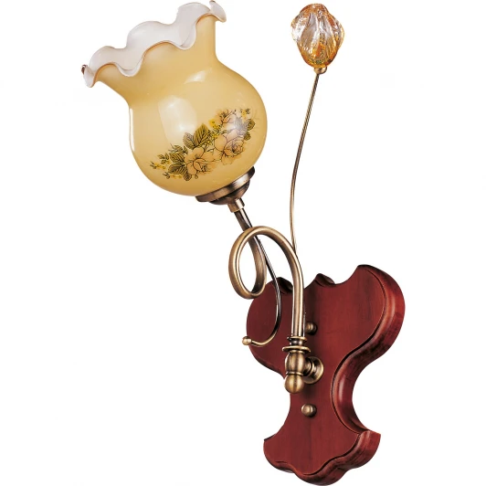 834-01-04 красное дерево+бронза Бра N-Light 834 834-01-04 красное дерево+бронза