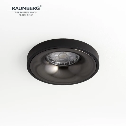 TerraGBk\Bk Встраиваемый светильник Raumberg TerraGBk\Bk Gun Black\Black