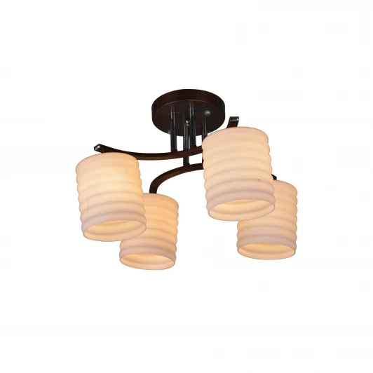 878/4PF-Darkcopper Потолочная люстра IDLamp Gemma 878/4PF-Darkcopper
