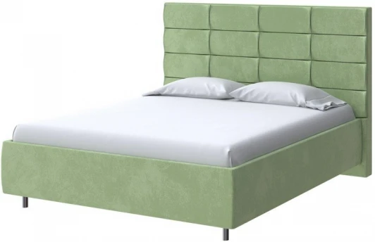 2018952 PROxSON Кровать Shapy без основания (Ткань: Велюр Casa Яблоневый) 200x190