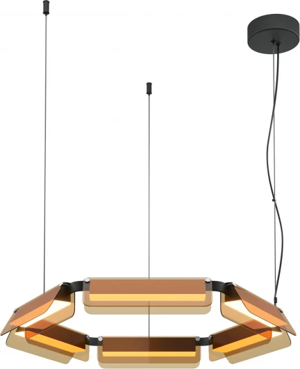 MOD296PL-L40BC3K Подвесной светильник Maytoni Flat MOD296PL-L40BC3K (LED, 220V, на тросе)