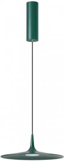 7037/12L Подвесной светильник Odeon Light Sombra 7037/12L темно-зеленый/металл/акрил LED 12W 3000K 220V (на проводе, круглые)