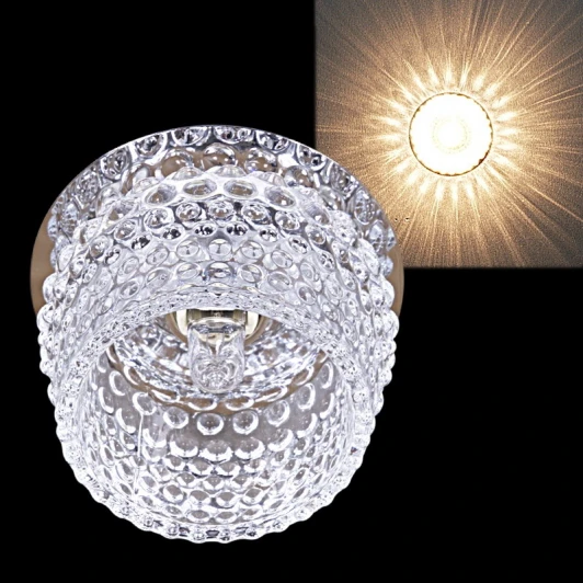 08053-9.0-001H G9 CR Встраиваемый точечный светильник Reluce 08053-9.0-001H G9 CR (220V, круглые)