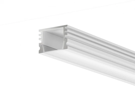 631006 Алюминиевый профиль накладной 16x12, белый, 2 м, ALM-005-W-2M Maytoni 631006