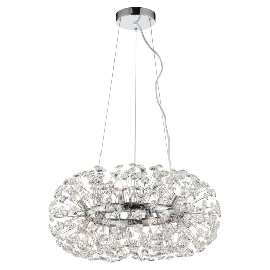 LSP-8339 Подвесная люстра Lussole Loft Alaska LSP-8339 (220V, на тросе, шар, круглые, кольцо, IP21)