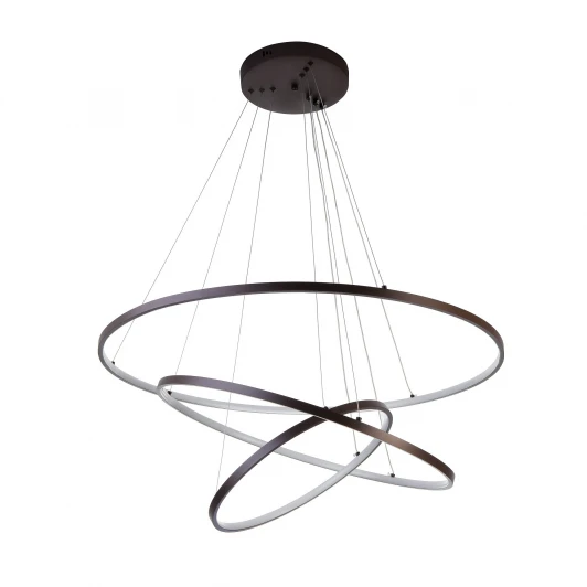 L5053-80-60-40 BR Подвесной светильник светодиодный с пультом с регулировкой цветовой температуры и яркости LED4U LED4U L5053-80-60-40 BR