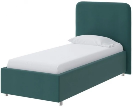 1915559 PROxSON Кровать Олаф (Ткань: Велюр Forest 560 Морская волна) 80x200