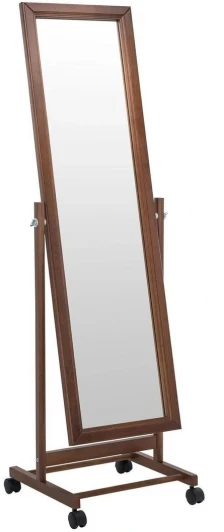 008679 Зеркало напольное BeautyStyle 27 средне-коричневый 135 см х 42,5 см от фабрики Mebelik
