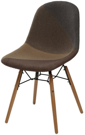 DHF292DCV1PK33 Обеденный стул M-City BONNIE 292-DCV1-PK33 пэчворк с деревянными ножками