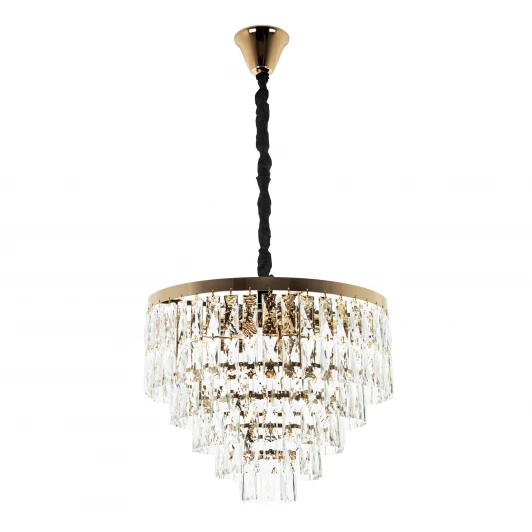 ML.844.9 GD Подвесная люстра хрустальная Modelux MODELUX ML.844.9 GD