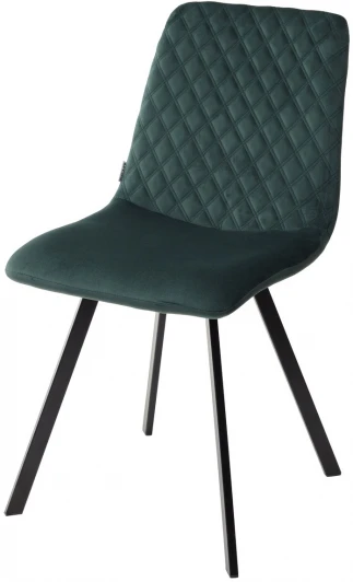 628B78BLK Обеденный стул M-City DAIQUIRI BLUVEL-78 GREEN, велюр