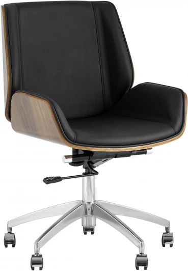 УТ000035611 Кресло офисное Crown, черное УЦЕНКА TopChairs Crown УТ000035611