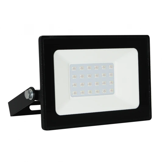 ULF-Q517 30W/BLUE IP65 220-240V BLACK Прожектор уличный светодиодный синий свет, черный Volpe ULF-Q517 30W/BLUE IP65 220-240V BLACK