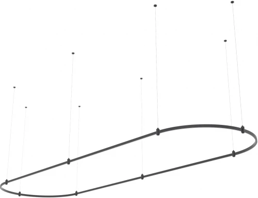 ST8057.422.26 Готовая конструкция для модульных светильников Farm без светильников, без блока питания ST Luce Farm ST8057.422.26 (на тросе)
