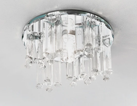 D1050 CL/CL/CH Встраиваемый точечный светильник Ambrella Дизайн Кристальный D1050 CL/CL/CH
