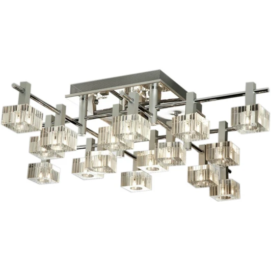 304/16-chrome Потолочная люстра IDLamp 304 304/16-chrome