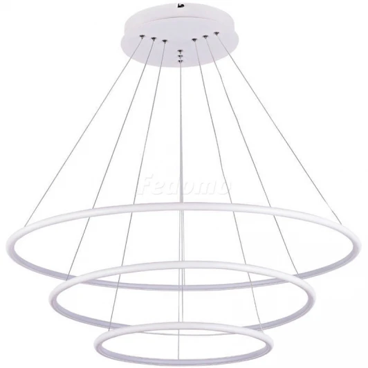 S111024/3R 110W White In Люстра подвесная светодиодная Donolux, 3 плафона, 110W, белый