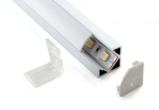LL-2-ALP004 Угловой алюминиевый профиль для LED ленты (18,5mm) Профиль Elektrostandard для светодиодной ленты LL-2-ALP004