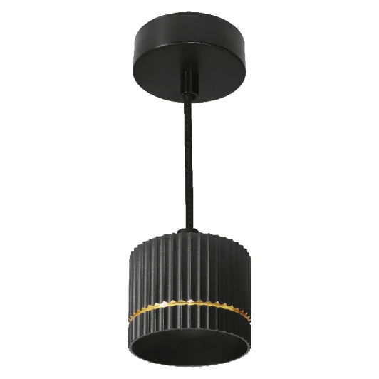 WSL-GX53/P18BG Подвесной светильник Wolta WSL-GX53/P18BG под лампу GX53 Черный / золотой NIMB