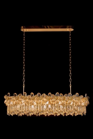 FL1105-28P Подвесная люстра Fluorite Jardin FL1105-28P (220V, на цепи, цветы)
