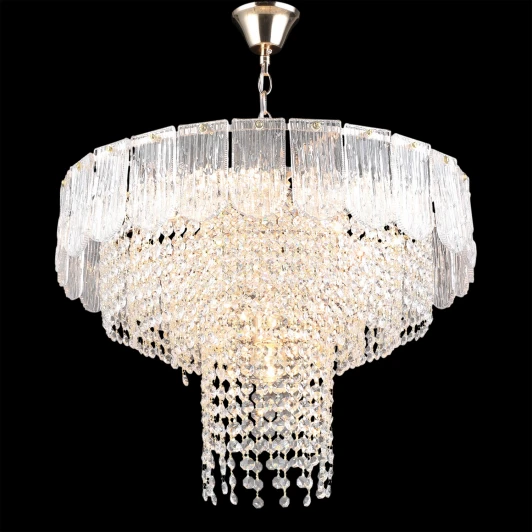 02438-0.4-07 FGD Подвесная люстра хрустальная Reluce 02438-0.4-07 FGD (220V, на цепи)