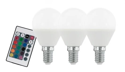 10683 Лампочка светодиодная груша белая E14 4W 300 lm 3000K Eglo Lm_led_e14 10683