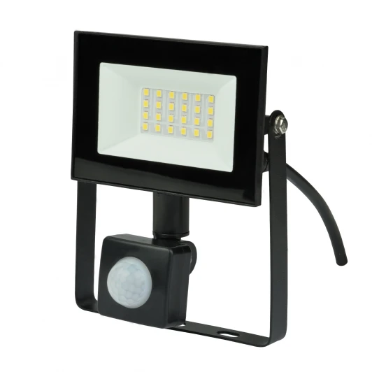 ULF-F62-30W/6500K SENSOR IP54 200-240В BLACK Прожектор уличный Uniel ULF-F62-30W/6500K SENSOR IP54 200-240В BLACK (LED, 220V, датчик движения, датчик освещенности)
