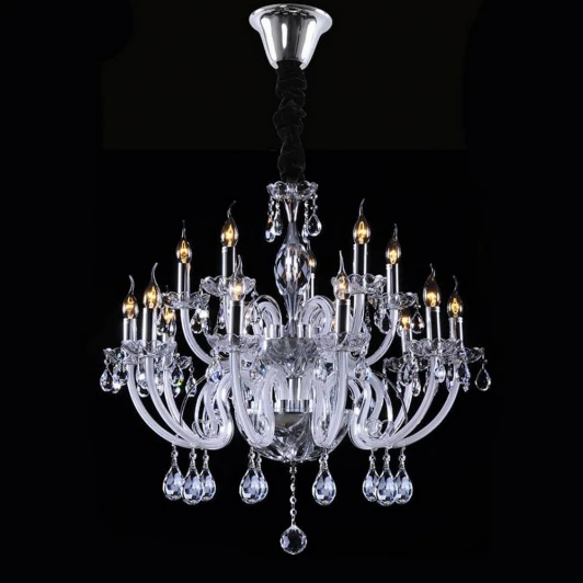 GLAMOUR SP10+5 Подвесная люстра Crystal Lux Glamour SP10+5