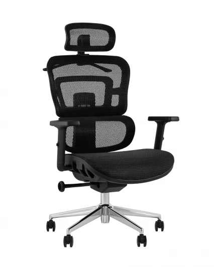 УТ000039503 Кресло офисное TopChairs Techno Professional черный арт.УТ000039503