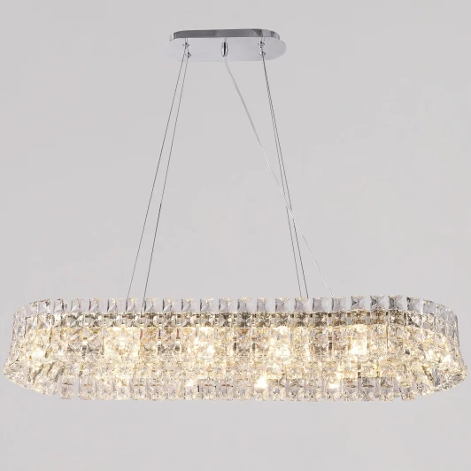 IL5130-950LZF-25 CH ELITE Подвесная люстра хрустальная ILLUMICO IL5130-950LZF-25 CH ELITE