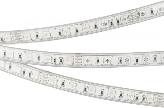 029515(2) Светодиодная лента герметичная RTW-PU-B60-12.5mm 24V RGB (14.4 W/m, IP68, 5060, 5m) (Arlight) 029515(2)