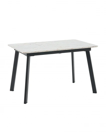 УТ000041937 Стол Stool Group Batu new 120-160/80/76 Стол Stool Groupешница ЛМДФ азул оникс подСтол Stool Groupье металл черный УТ000041937