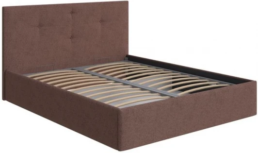 2028591 PROxSON Кровать Mono с бельевым ящиком (Ткань: Жаккард Tesla Брауни) 90x200