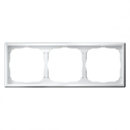 GAL000103 Рамка на 3 поста (белый) Systeme Electric GAL000103