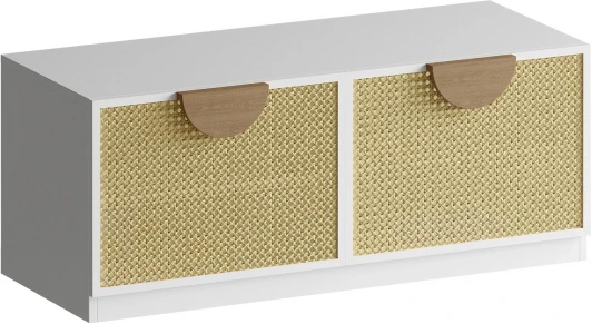 889966 Тумба Bionica ОГОГО Обстановочка! (ЛДСП/Серый,Светло-коричневый) арт.889966