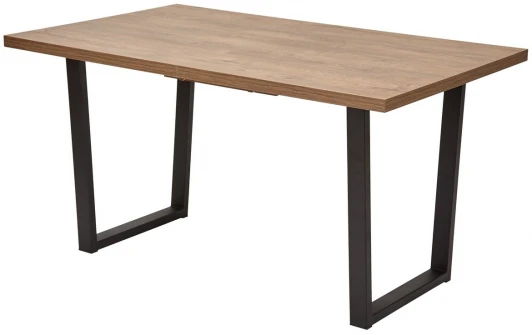 DEDLOFTOAKKANBLK Стол ЛОФТ Дуб Канзас/ Черный 138