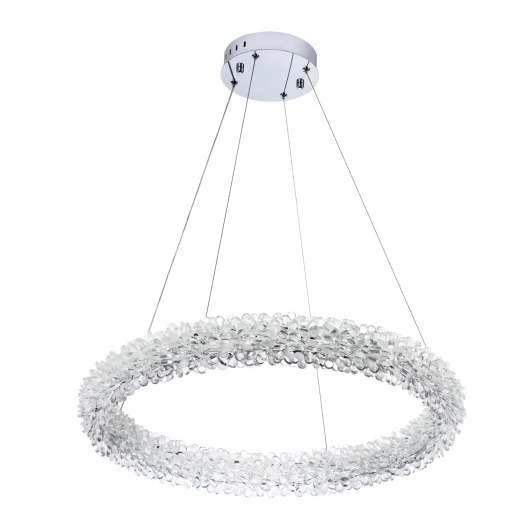 MS.5002.600 CR Подвесной светильник светодиодный хрустальный с пультом с регулировкой цветовой температуры и яркости Modelux MODESTYLE MS.5002.600 CR