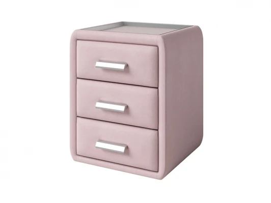2049903 Тумба Soft Mebel (Ткань: Микровелюр Manhattan Розовый жемчуг) PROxSON 51x48 2049903
