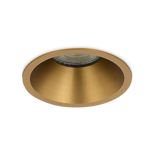 DL18030R1Bronze Светильник встраиваемый Donolux Munich DL18030R1Bronze под лампу GU10 шлифованная бронза